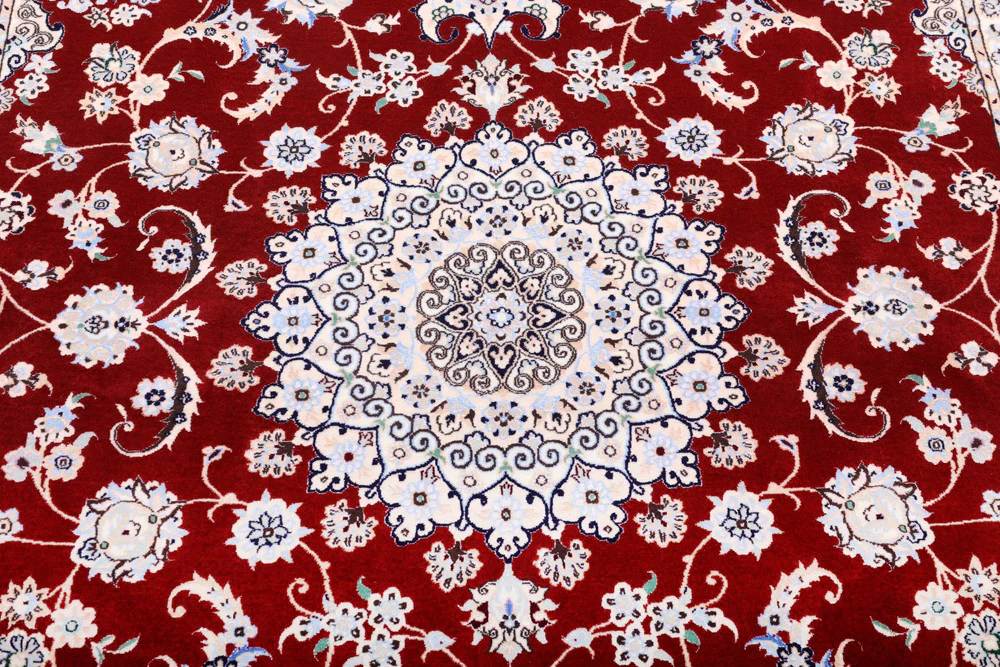 Perserteppich - Nain - Premium - 241 x 156 cm - rot - Image 7