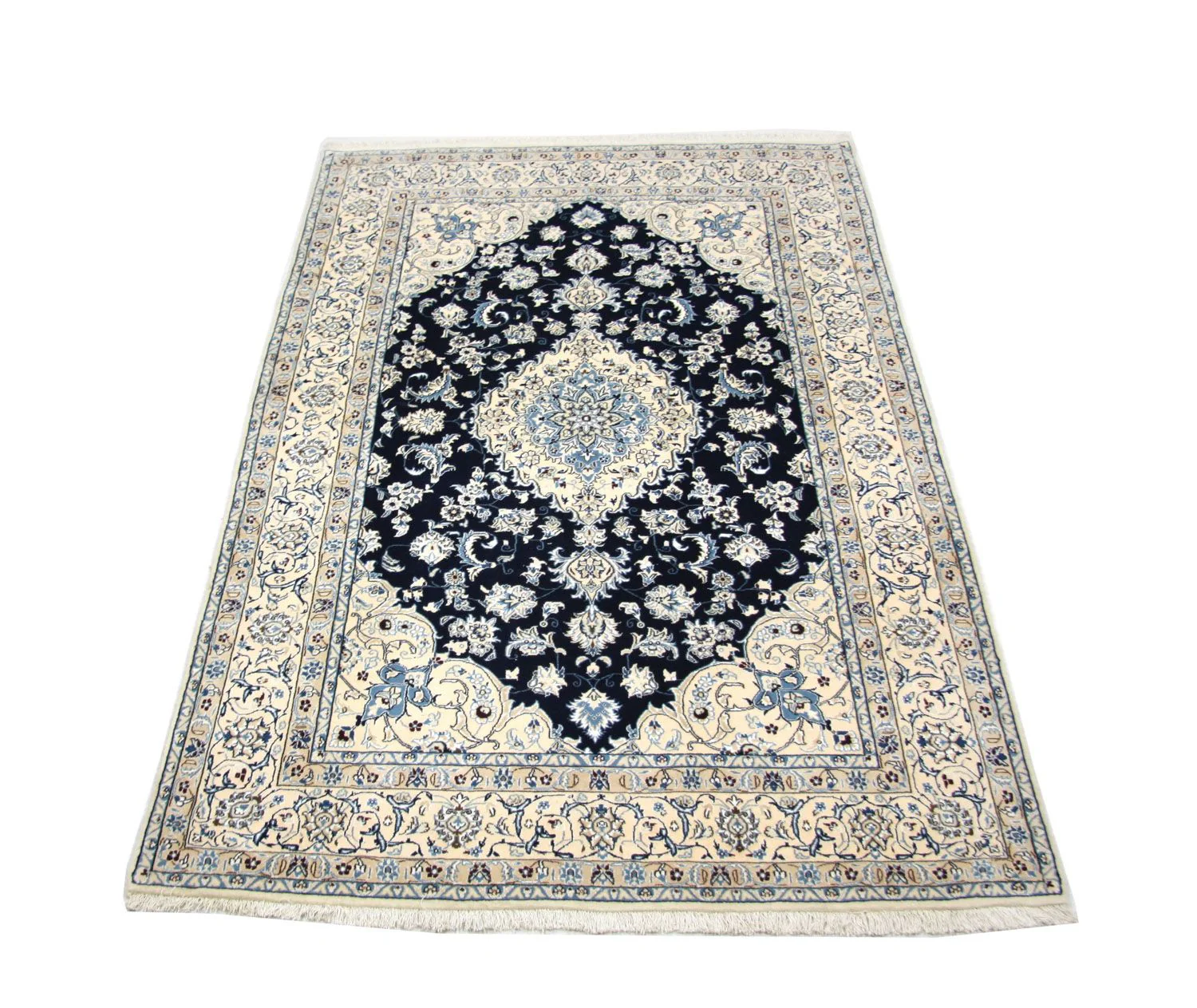 Perserteppich - Nain - Premium 256 x 172 cm Wohnzimmer Teppich