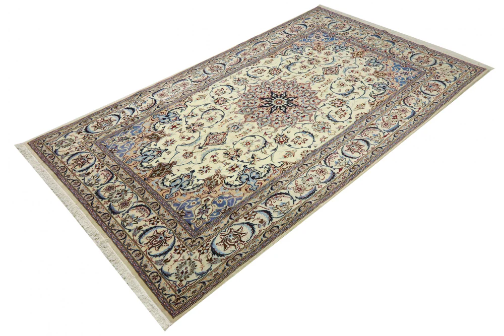 Perserteppich - Nain - Premium - 260 x 155 cm - creme - Image 2