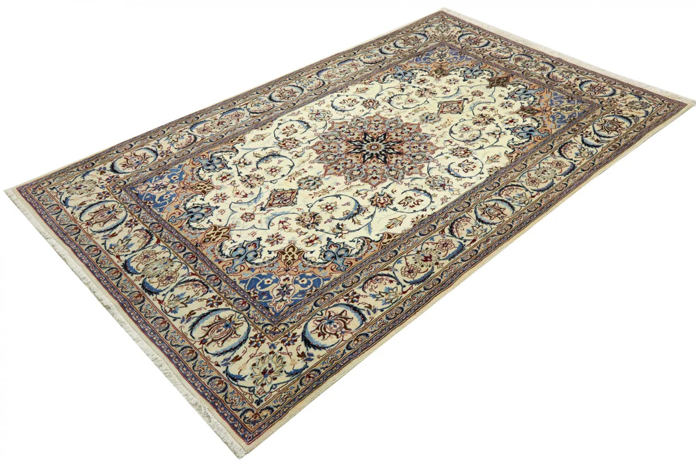 Perserteppich - Nain - Premium - 260 x 155 cm - creme - Image 3