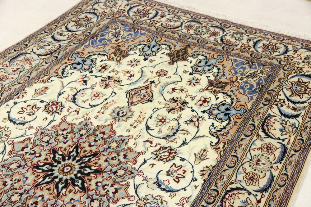 Perserteppich - Nain - Premium - 260 x 155 cm - creme - Image 4