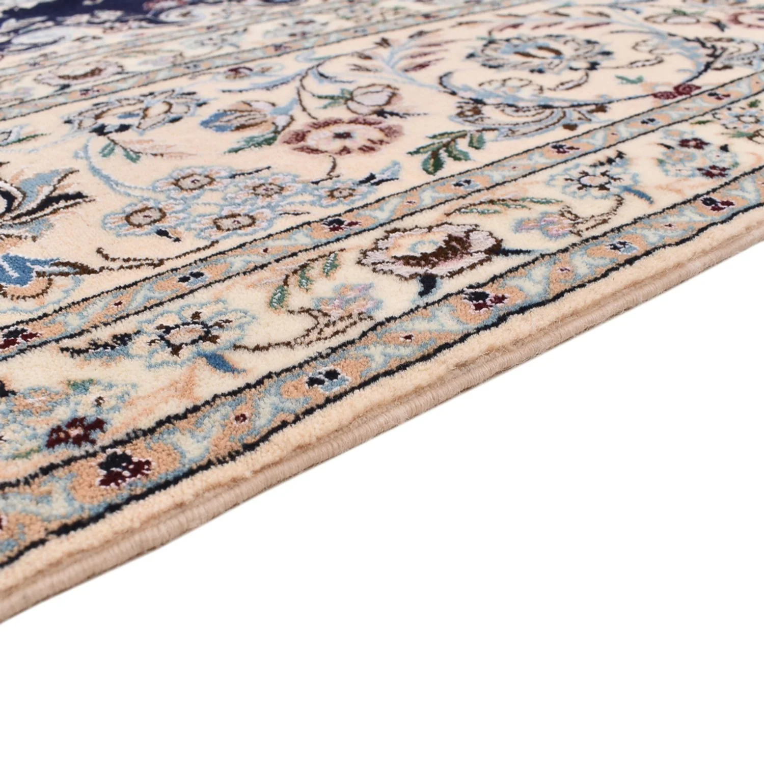 Perserteppich - Nain - Premium - 317 x 212 cm - dunkelblau - Image 3