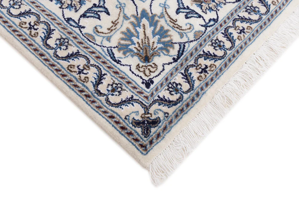 Perserteppich - Nain quadratisch - 196 x 192 cm - dunkelblau - Image 6