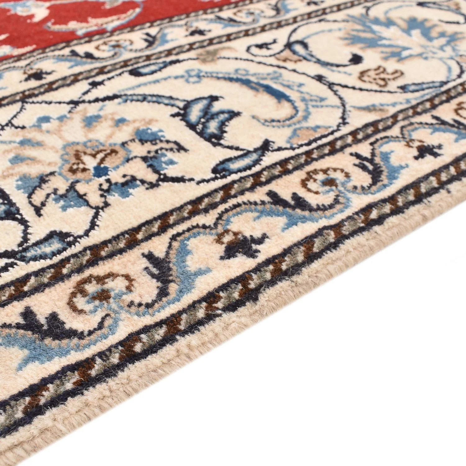 Perserteppich - Nain quadratisch - 203 x 193 cm - rot - Image 3