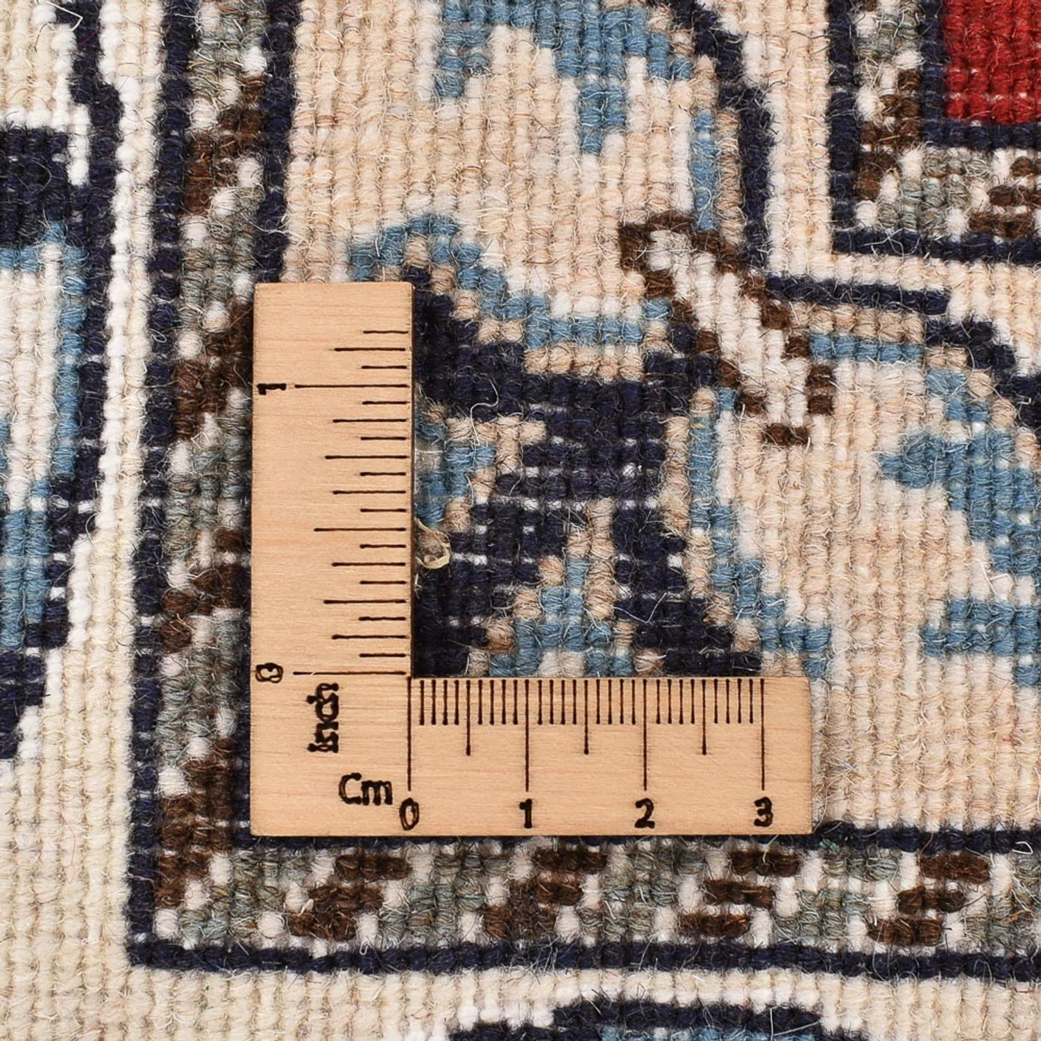 Perserteppich - Nain quadratisch - 203 x 193 cm - rot - Image 6