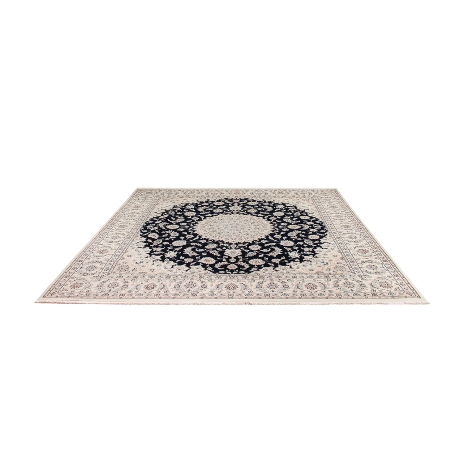 Perserteppich - Nain quadratisch - 259 x 247 cm - dunkelblau - Image 5