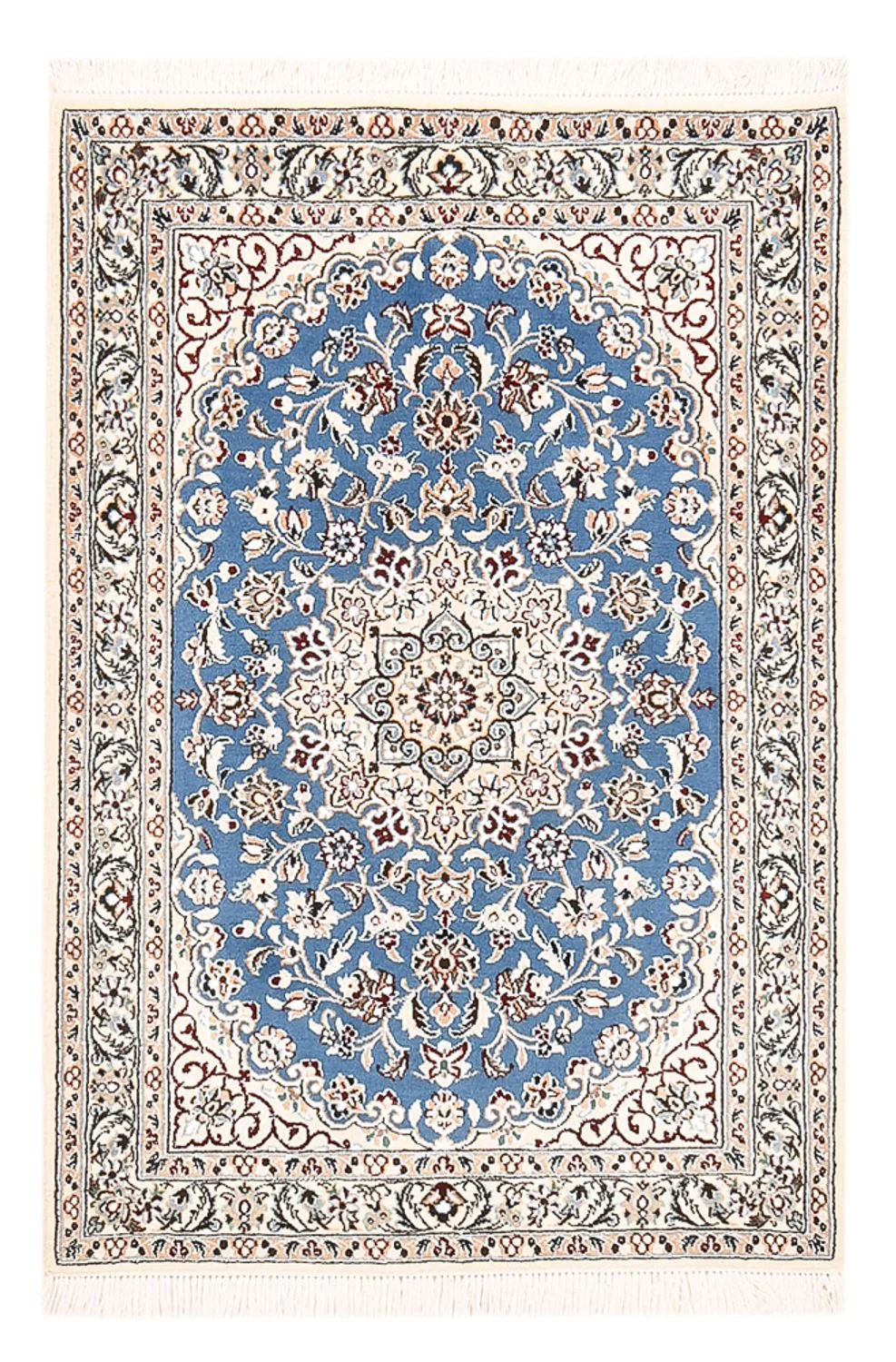 Perserteppich - Nain - Royal - 120 x 80 cm - blau