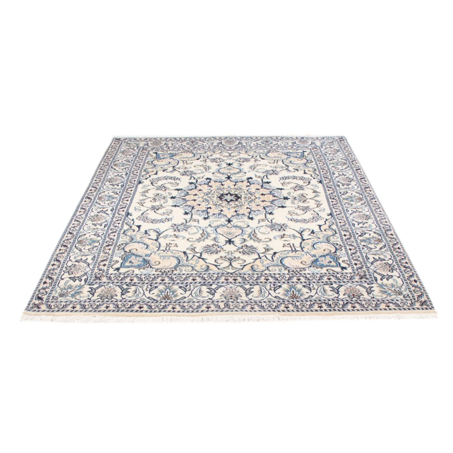 Perserteppich - Nain - Royal - 200 x 148 cm - creme - Image 5