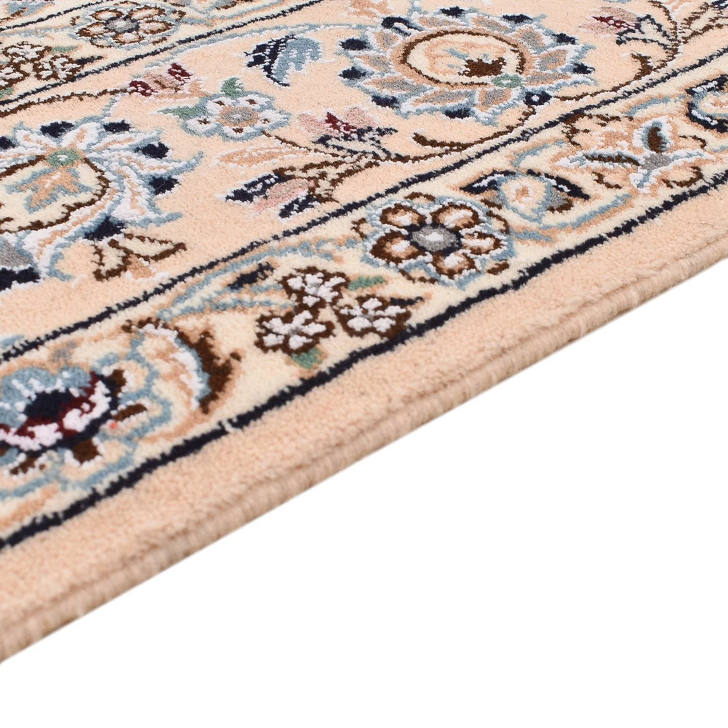 Perserteppich - Nain - Royal - 202 x 151 cm - blau - Image 3