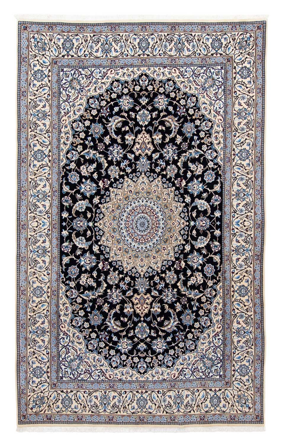 Perserteppich - Nain - Royal 292 x 200 cm - schwarz