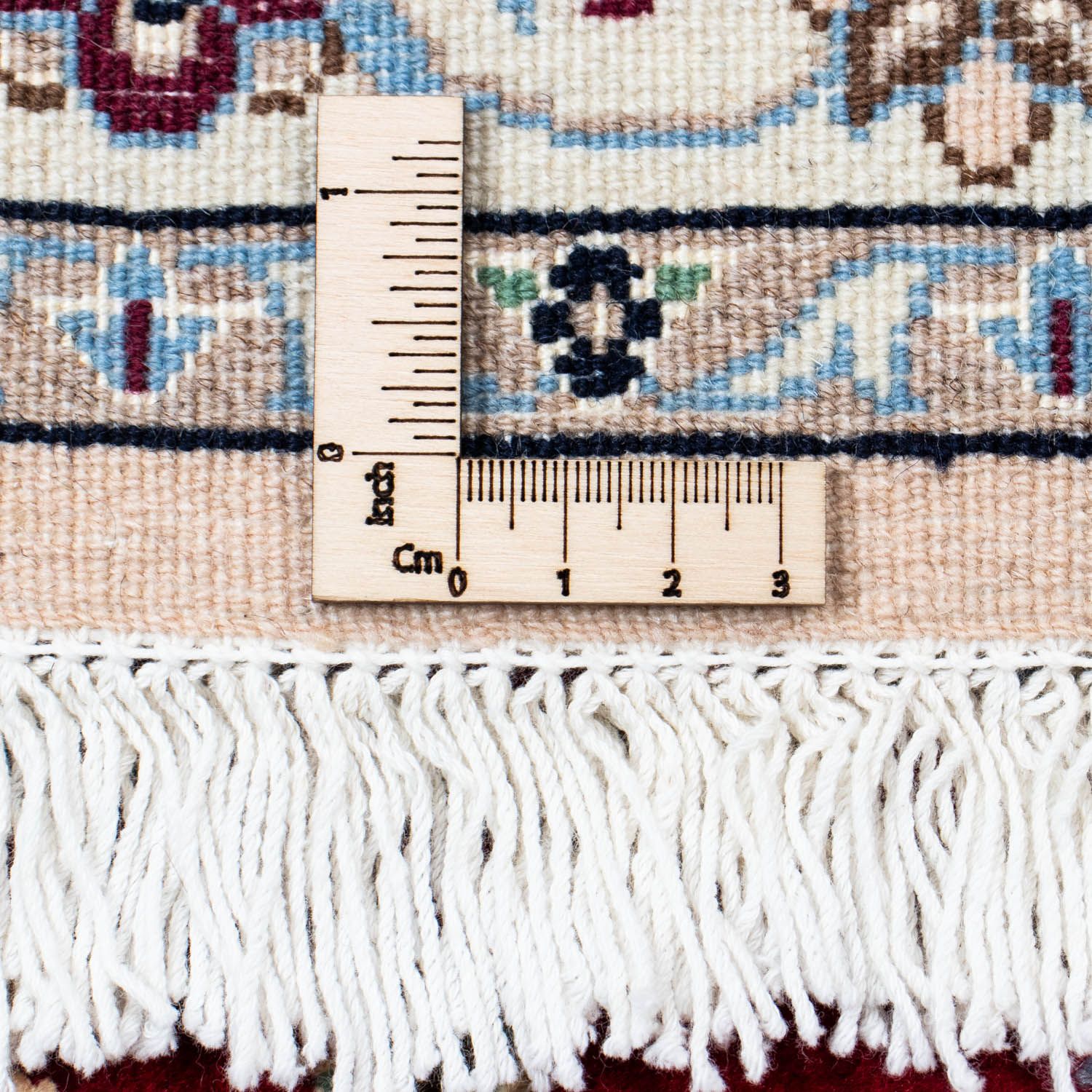 Perserteppich - Nain - Royal 300 x 198 cm - rot - Image 6