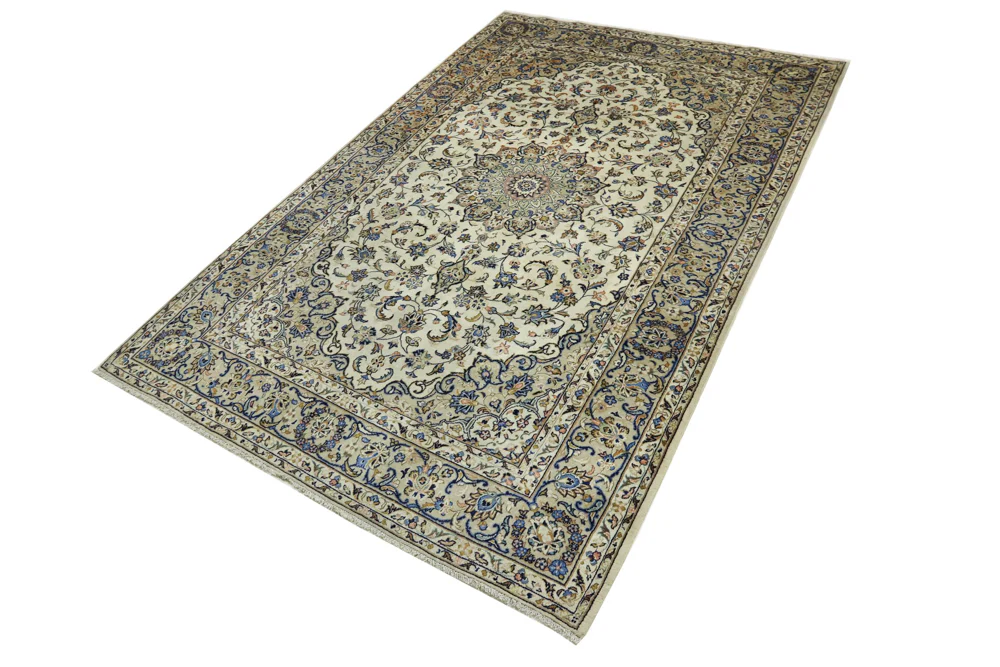 Perserteppich - Nain - Royal - 302 x 203 cm - creme - Image 3