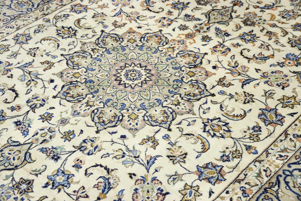 Perserteppich - Nain - Royal - 302 x 203 cm - creme - Image 4