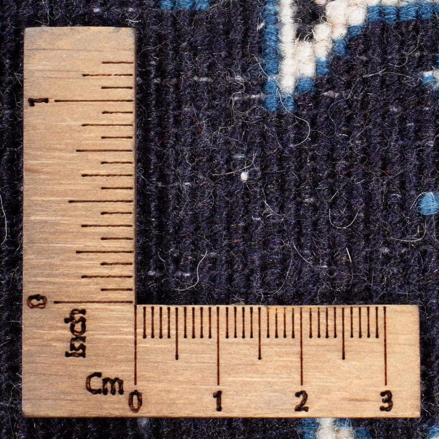 Perserteppich - Nain - Royal - 60 x 40 cm - dunkelblau - Image 5