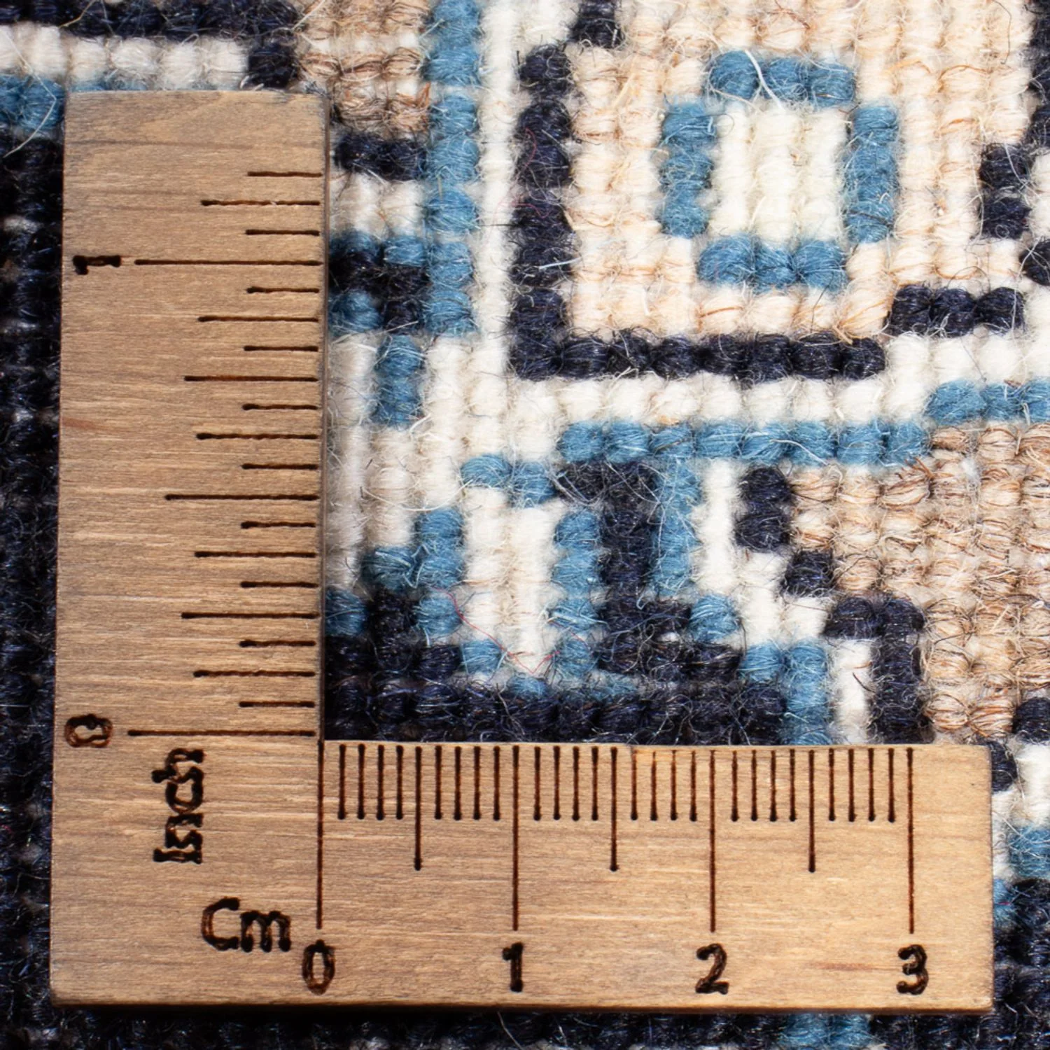 Perserteppich - Nain - Royal - 60 x 40 cm - dunkelblau - Image 5
