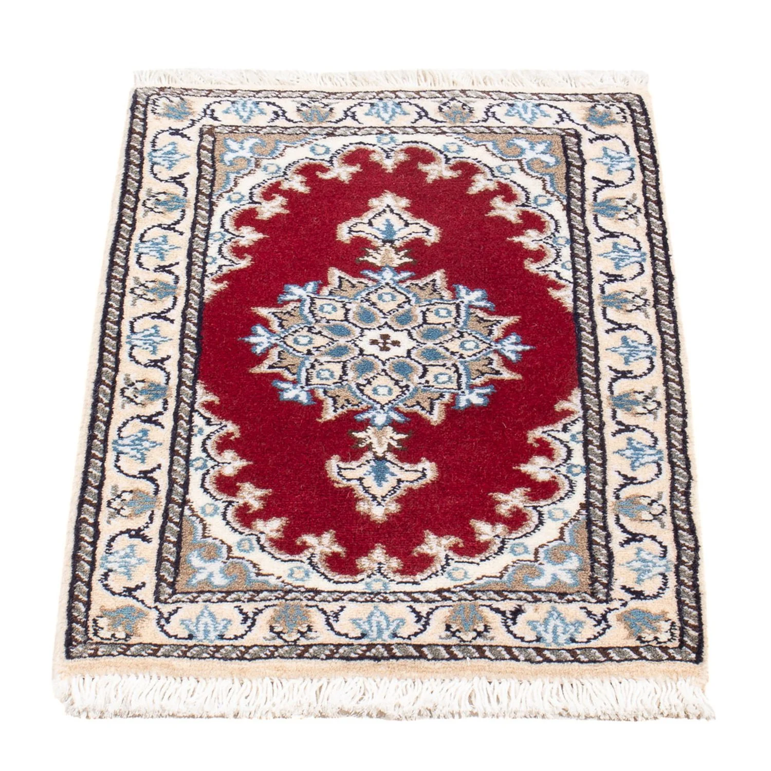 Perserteppich - Nain - Royal - 60 x 40 cm - rot - Image 4