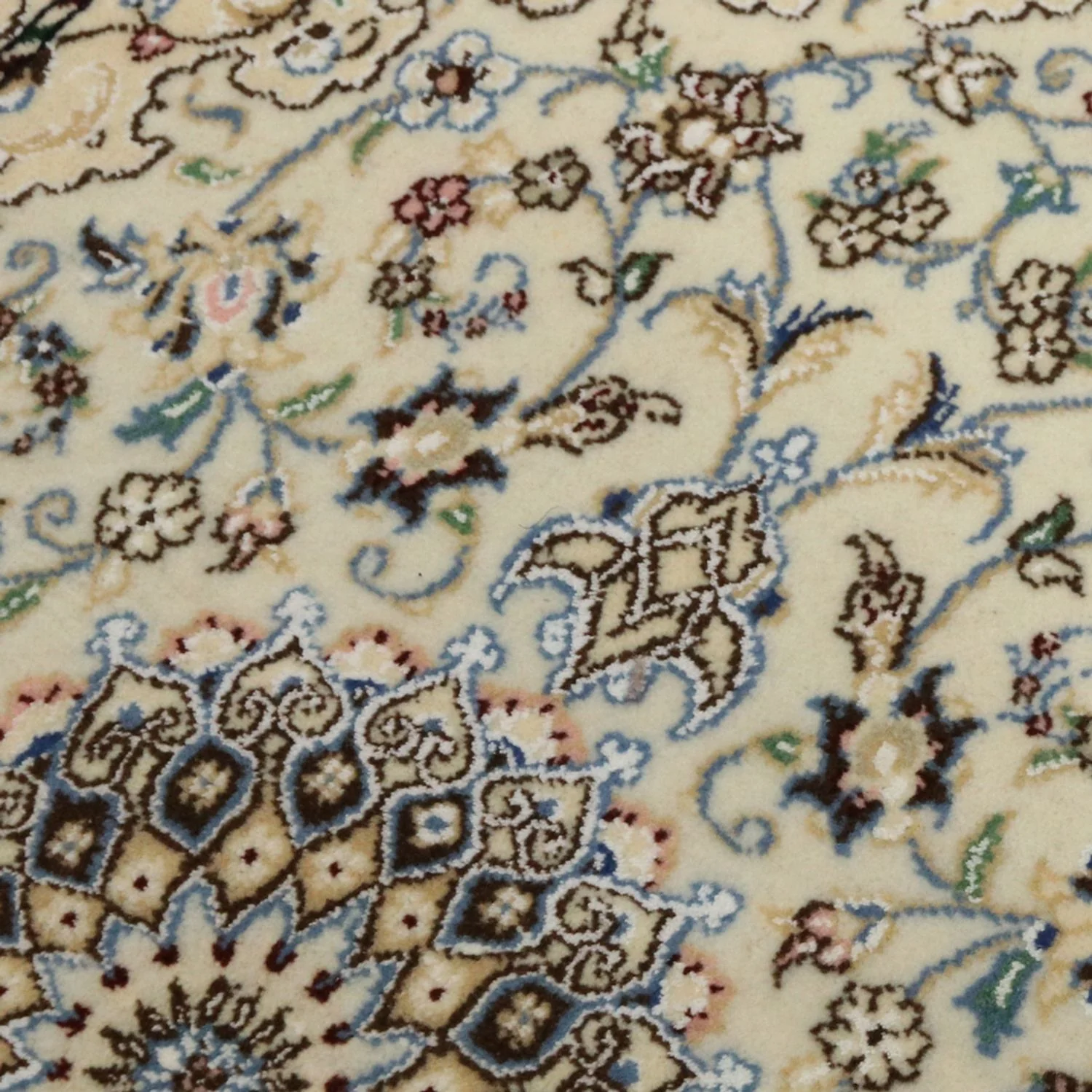 Perserteppich - Nain - Royal - 90 x 60 cm - beige - Image 2