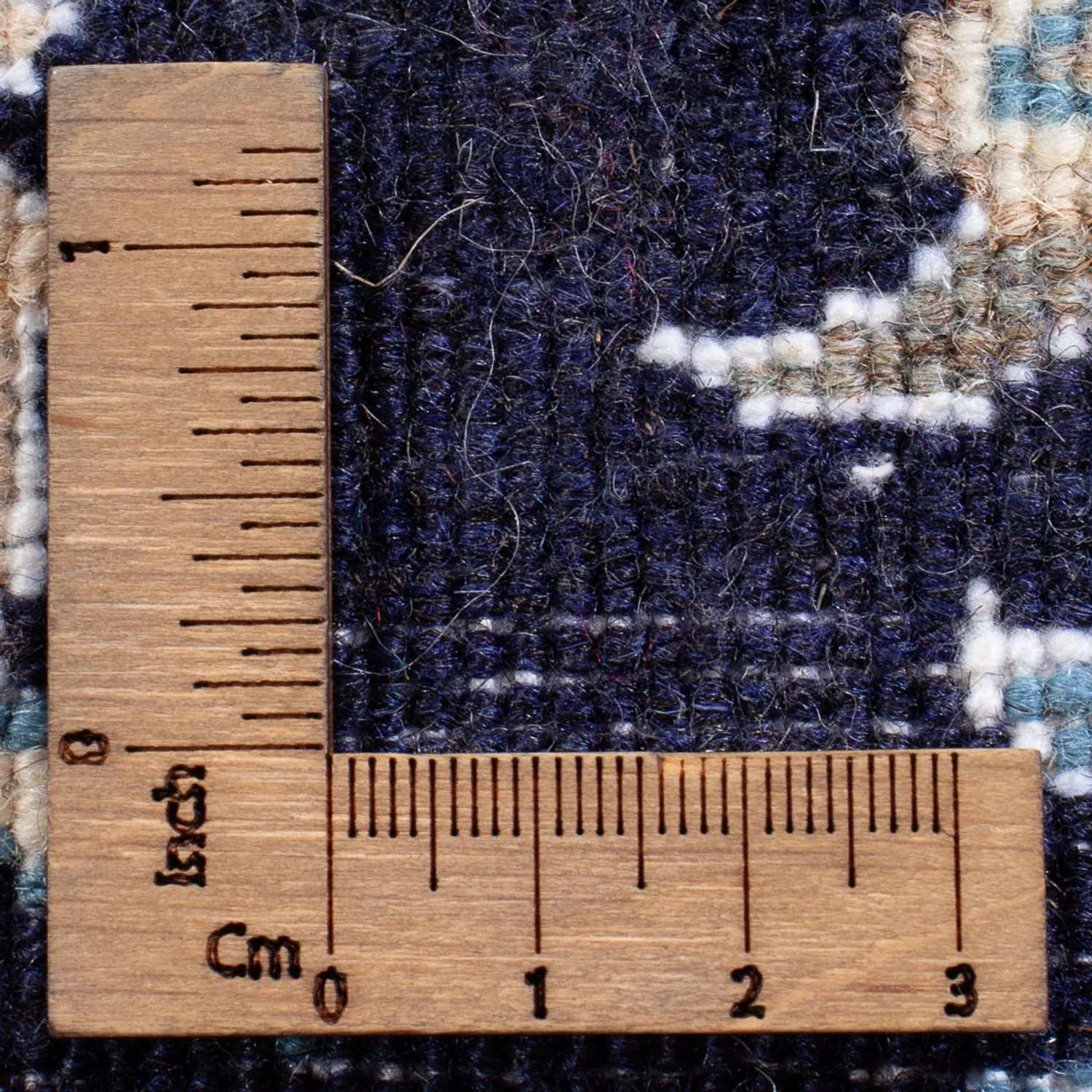 Perserteppich - Nain - Royal - 90 x 60 cm - dunkelblau - Image 5