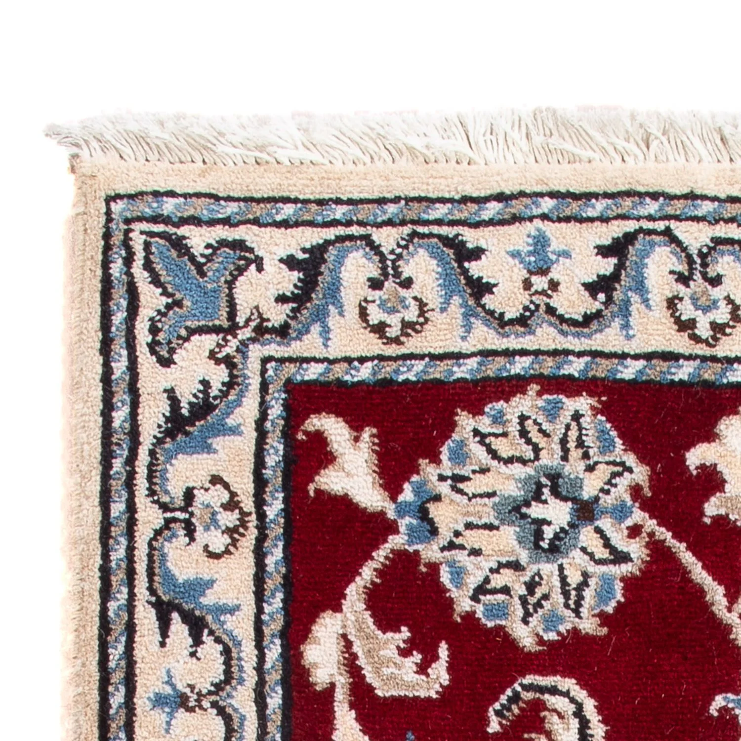 Perserteppich - Nain - Royal - 90 x 60 cm - rot - Image 3