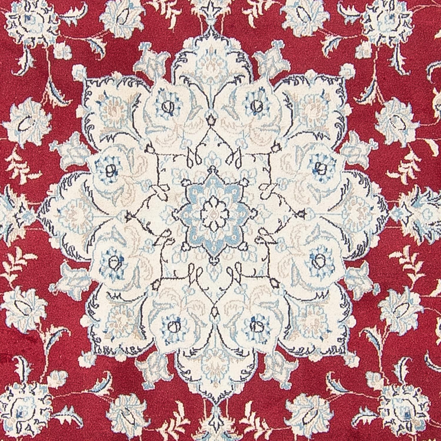 Perserteppich - Nain - Royal 90 x 60 cm - rot - Image 2