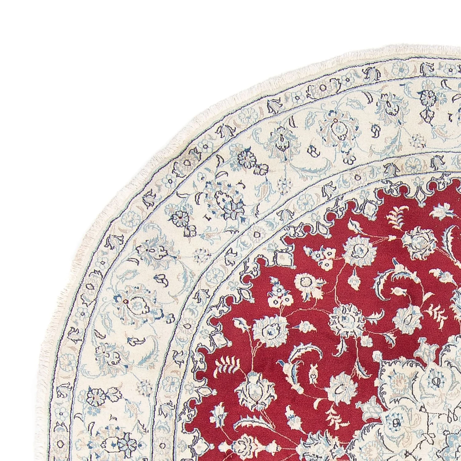 Perserteppich - Nain - Royal 90 x 60 cm - rot - Image 3