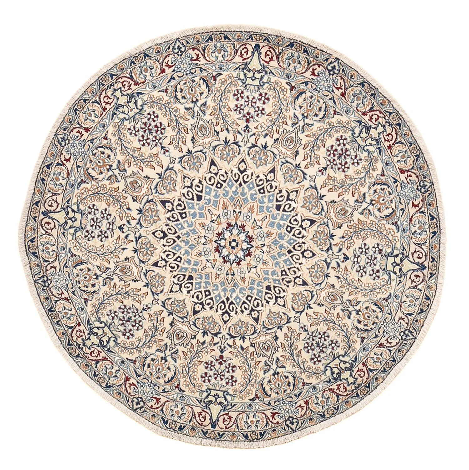Nain - 9la Teppich 136x136cm - Perserteppich