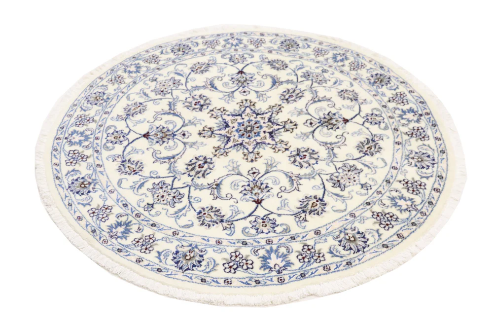 Perserteppich - Nain rund - 150 x 150 cm - creme - Image 2