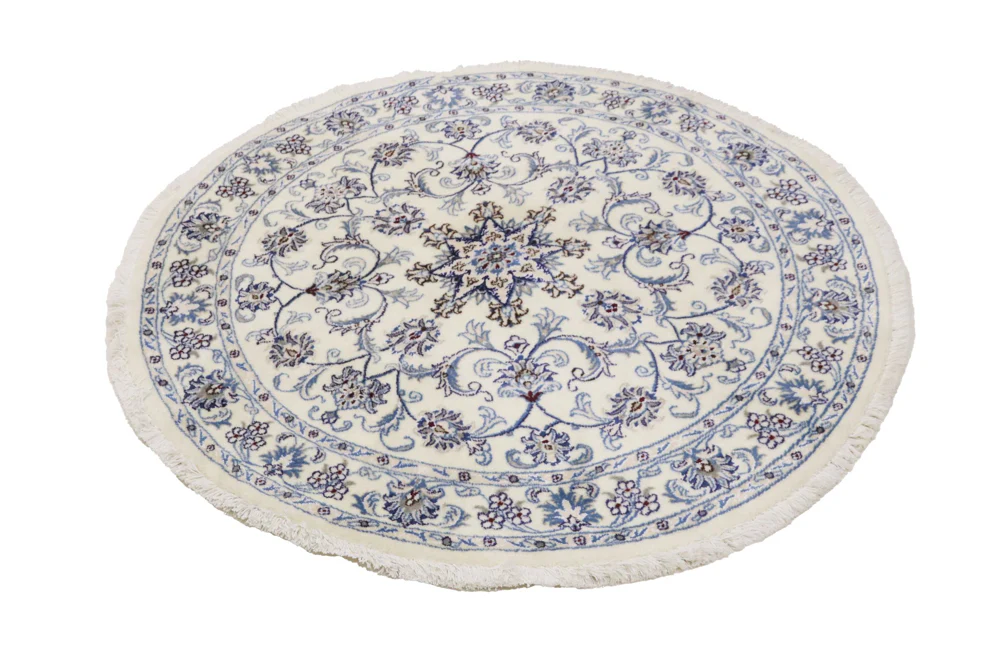 Perserteppich - Nain rund - 150 x 150 cm - creme - Image 3