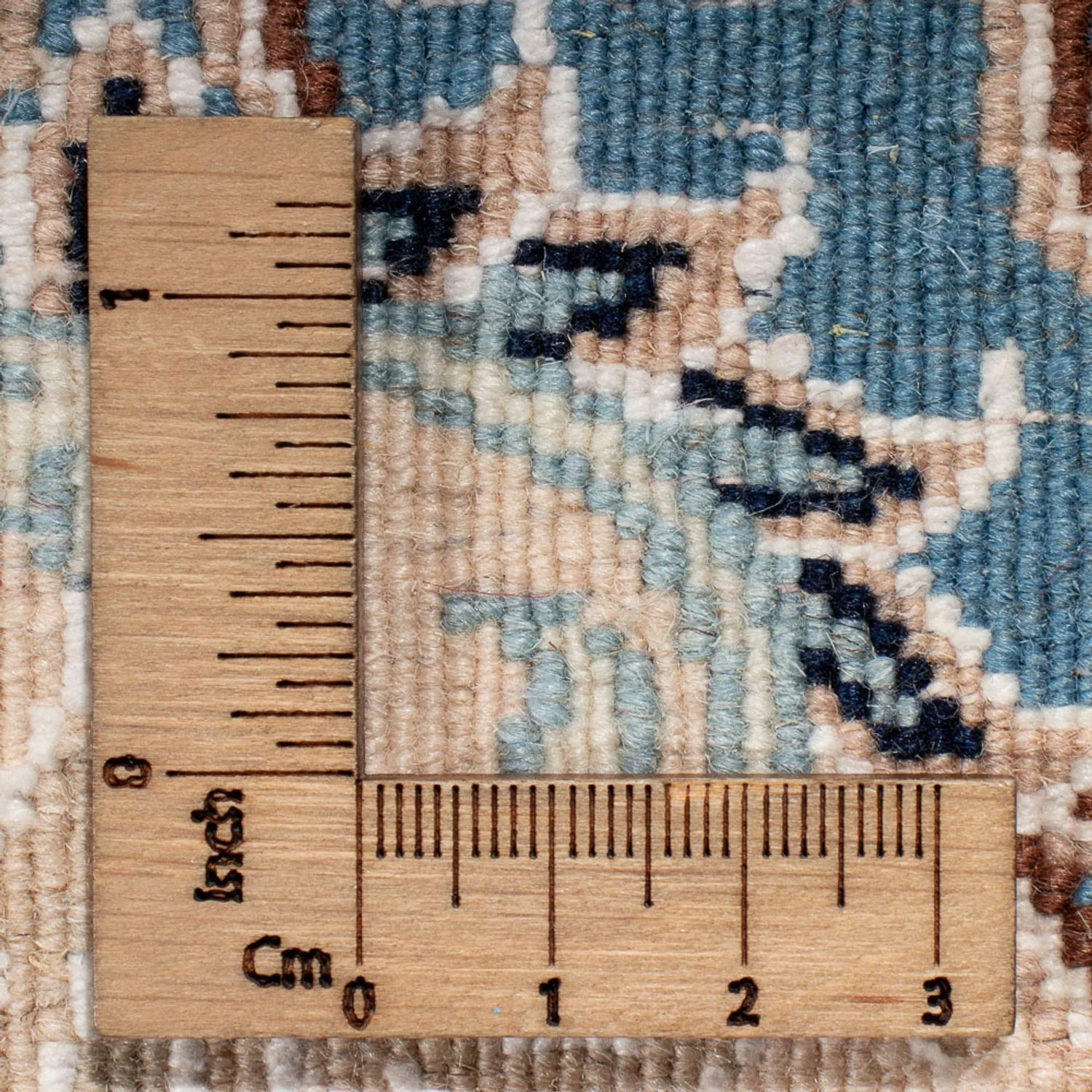 Perserteppich - Nain rund - 197 x 196 cm - creme - Image 6