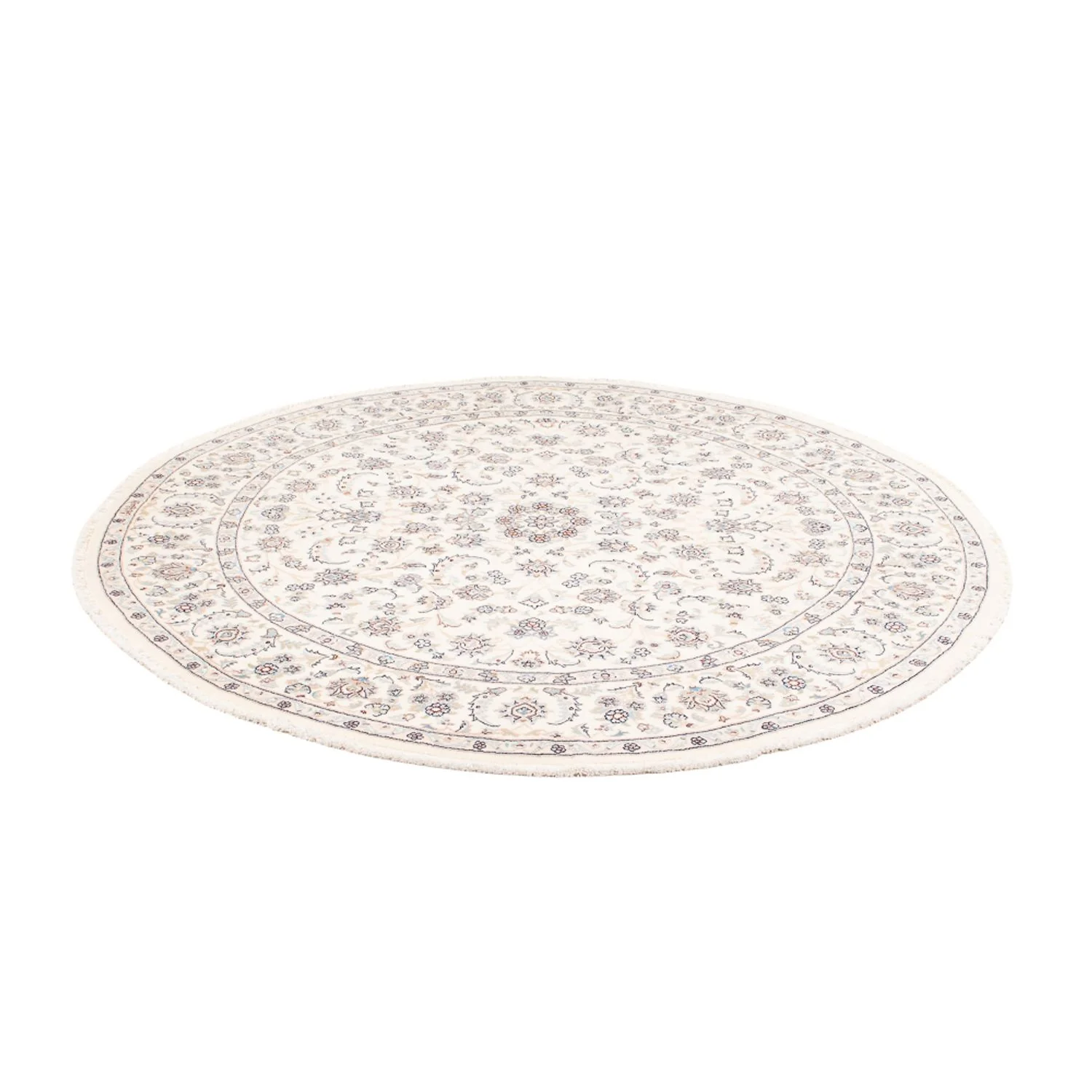 Perserteppich - Nain rund  - 200 x 200 cm - creme - Image 5