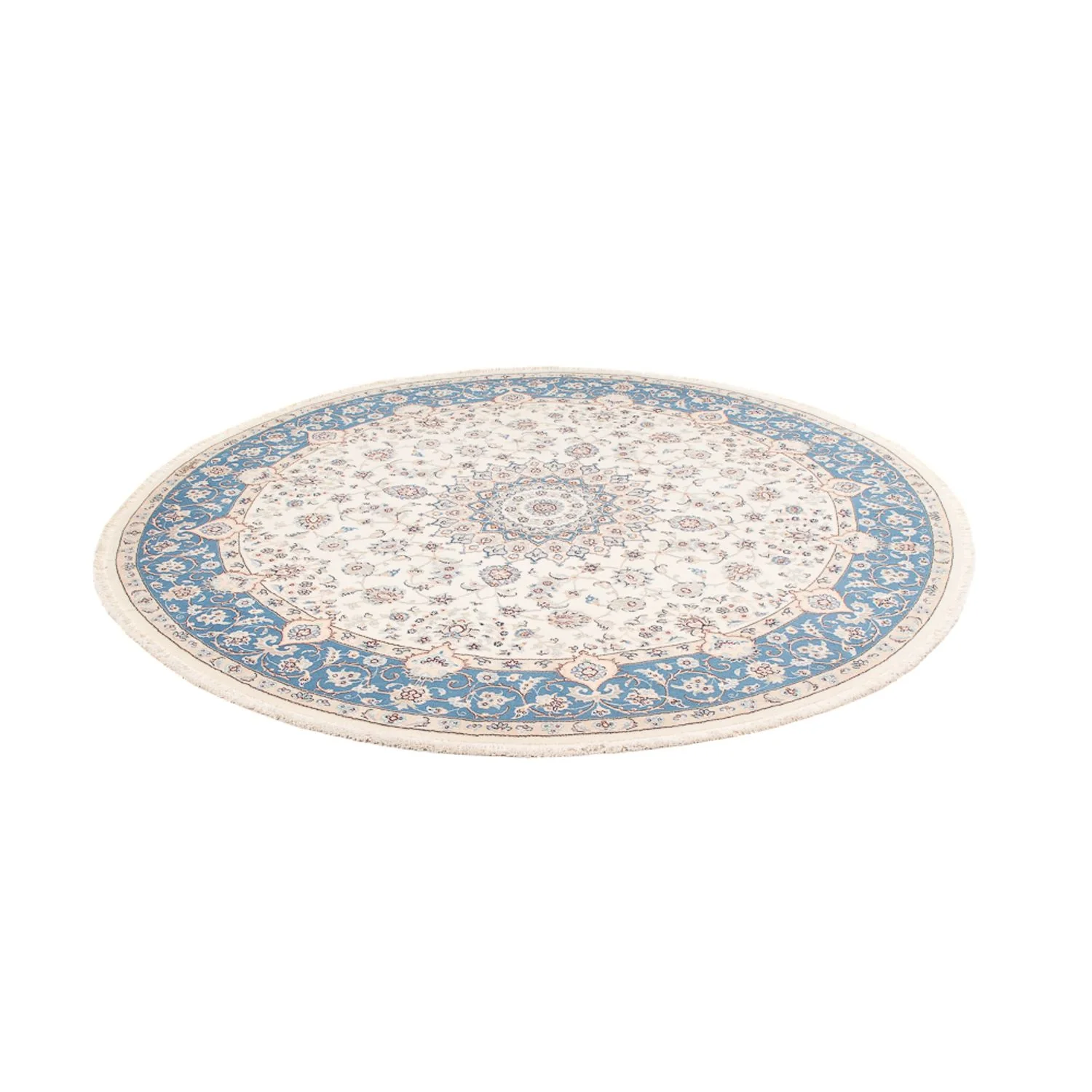 Perserteppich - Nain rund - 200 x 200 cm - creme - Image 5