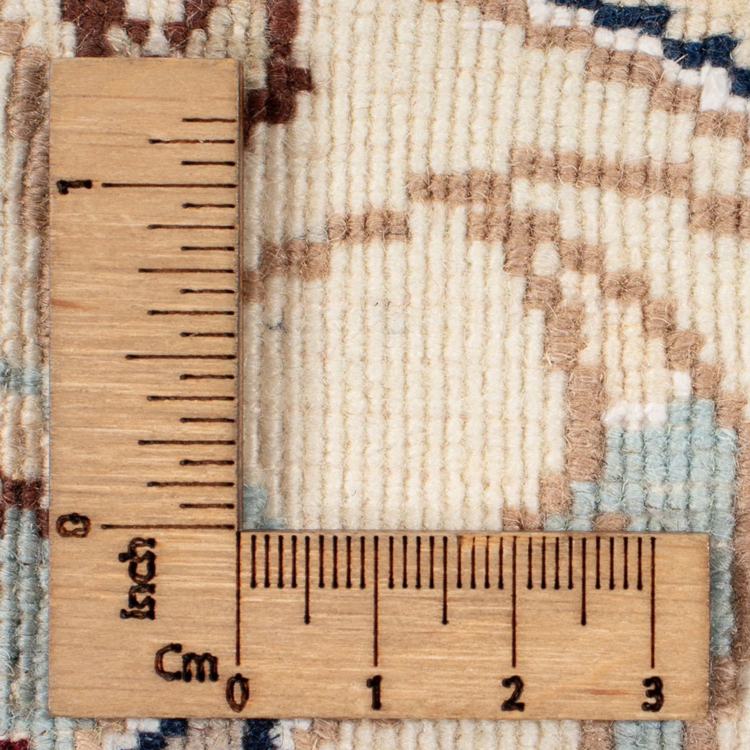 Perserteppich - Nain rund - 203 x 200 cm - creme - Image 6