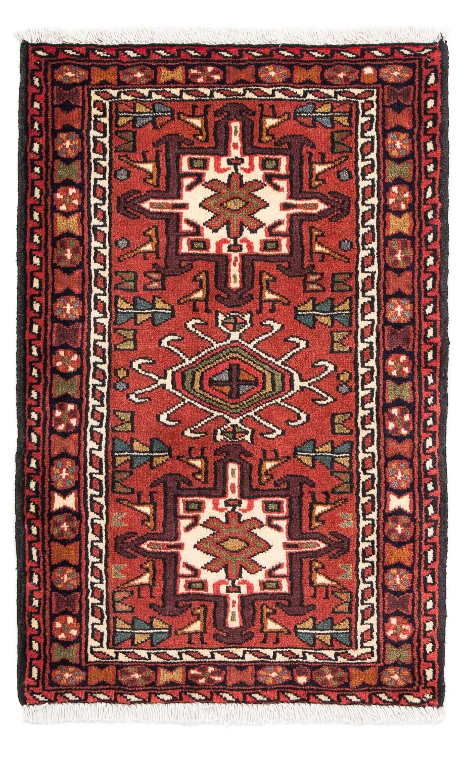 Qaraja Teppich 100x65cm - Perserteppich