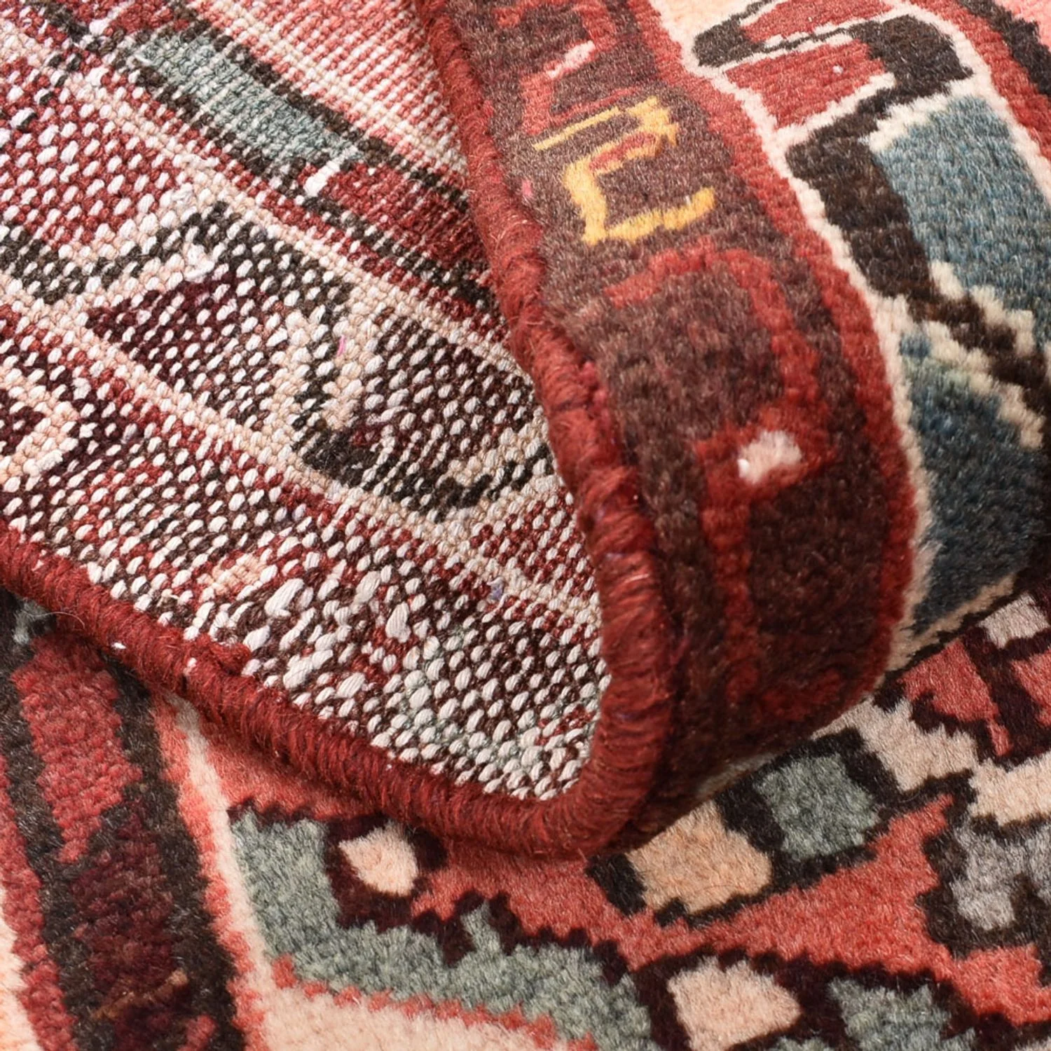 Perserteppich - Nomadic - 103 x 61 cm - rot - Image 4