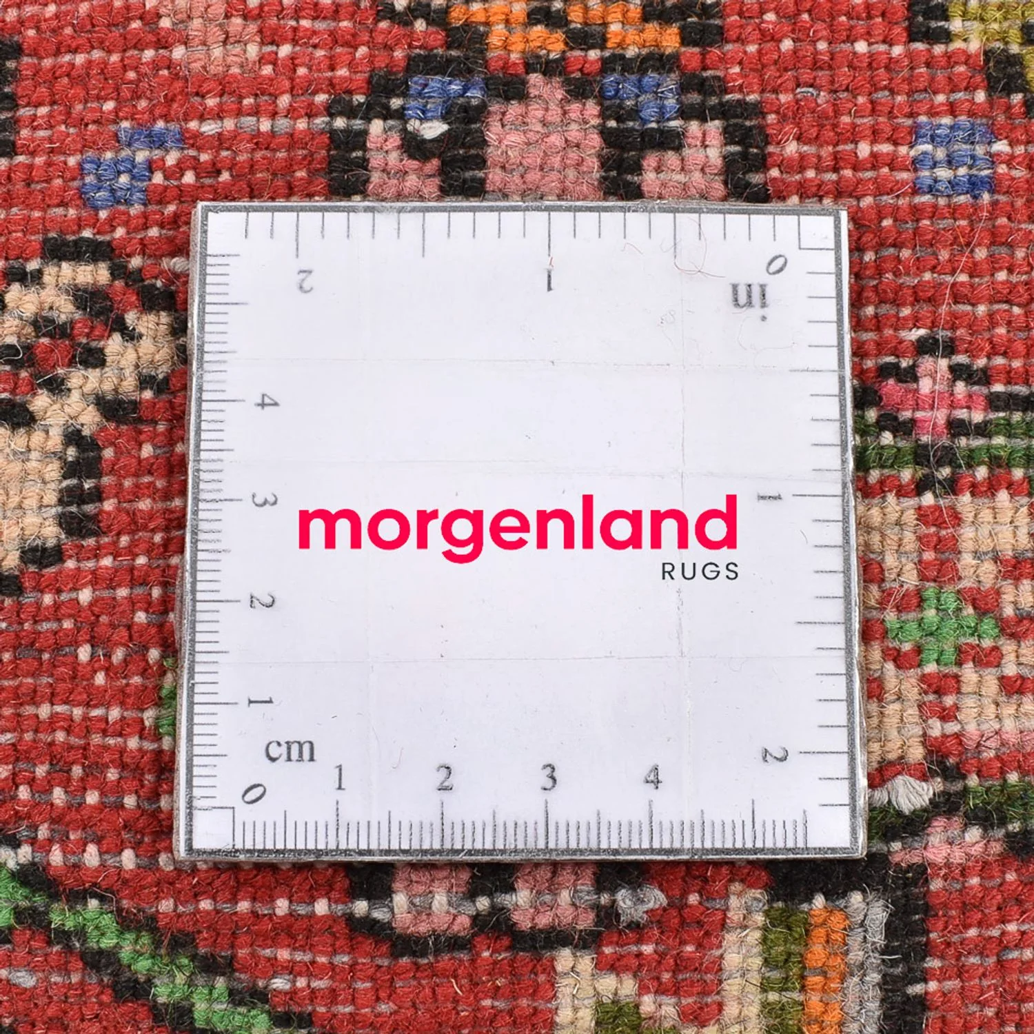 Perserteppich - Nomadic - 105 x 80 cm - rot - Image 6