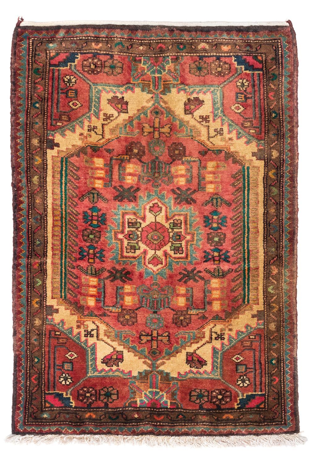 Perserteppich - Nomadic 110 x 75 cm - rot