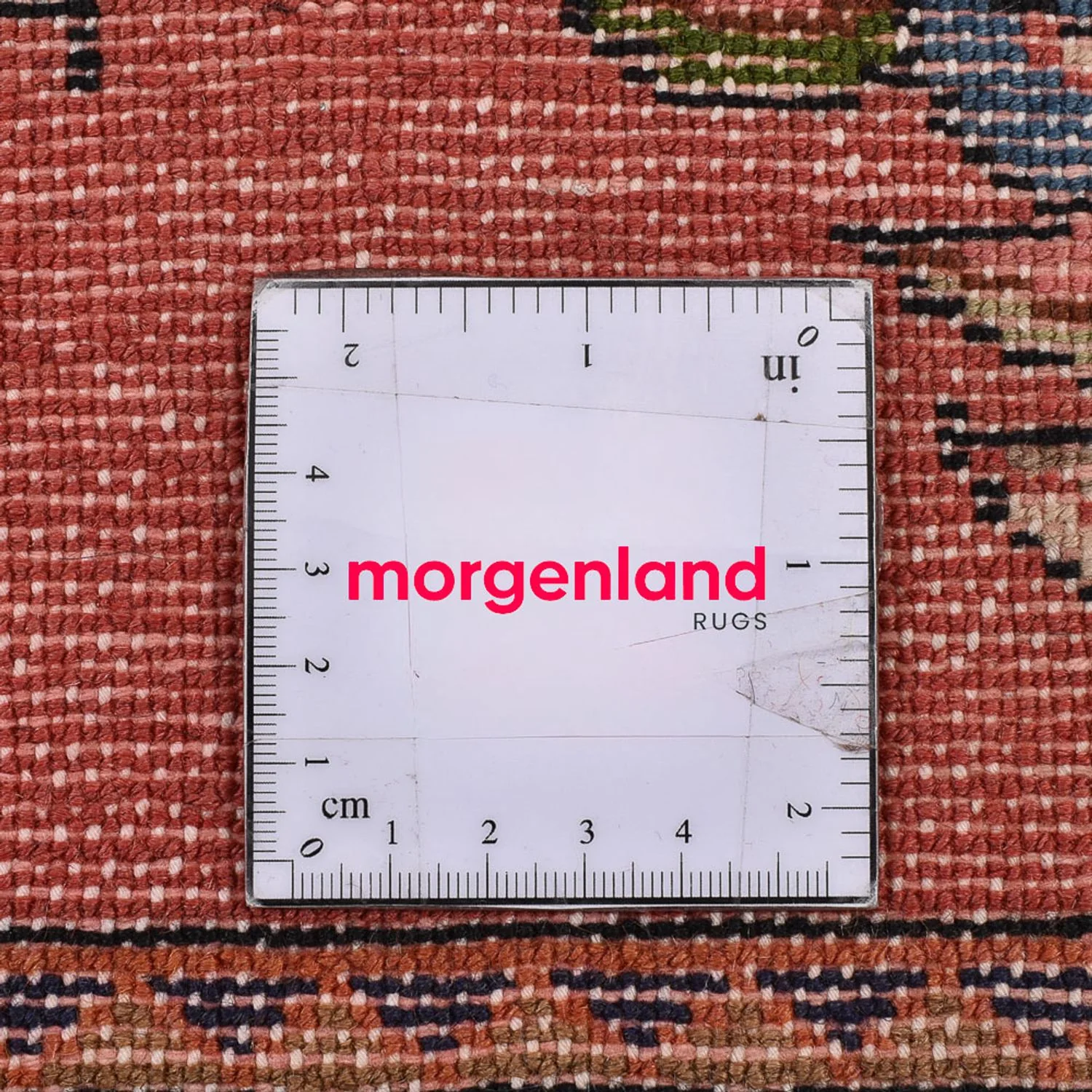 Perserteppich - Nomadic - 110 x 79 cm - hellrot - Image 6