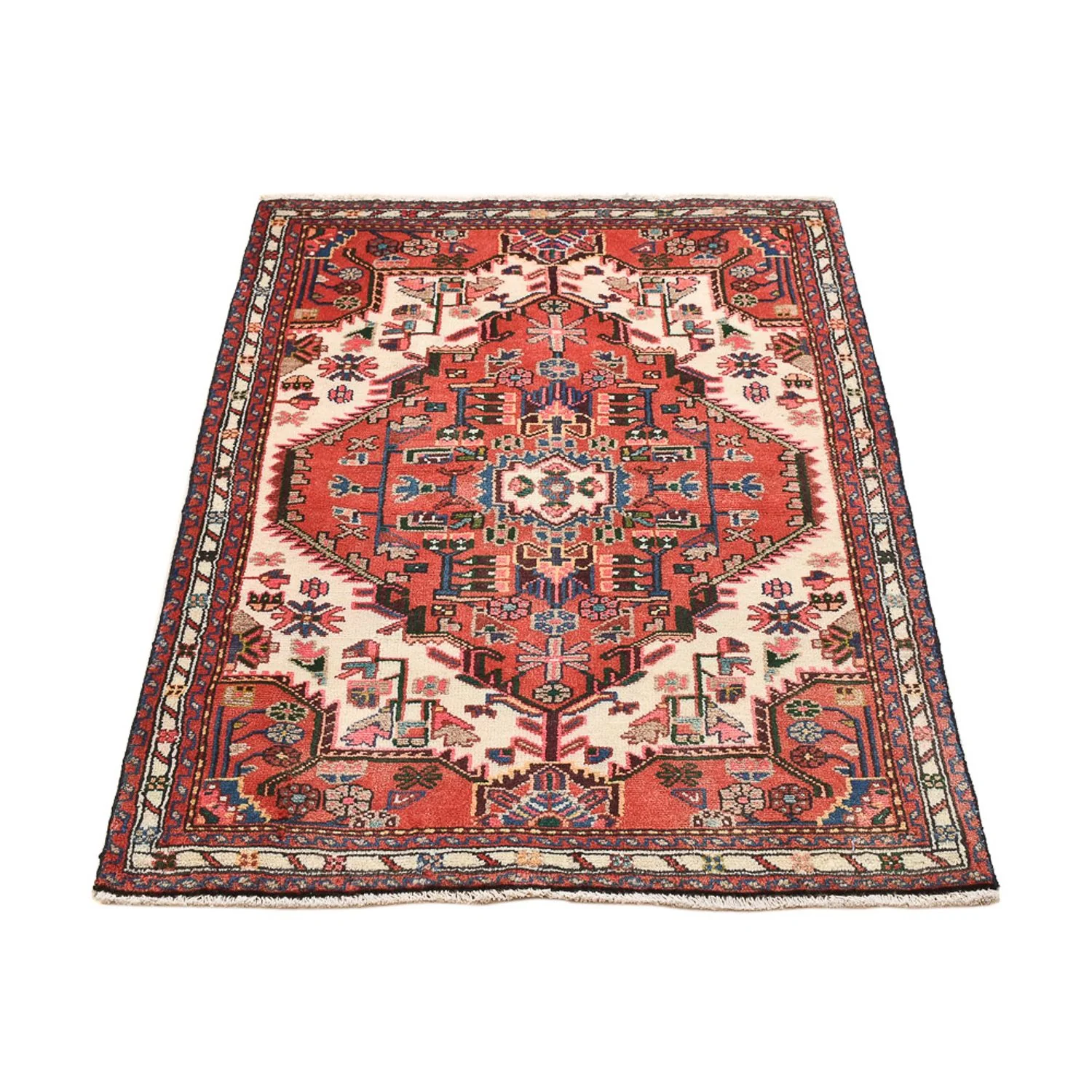 Perserteppich - Nomadic - 113 x 76 cm - hellrot - Image 5