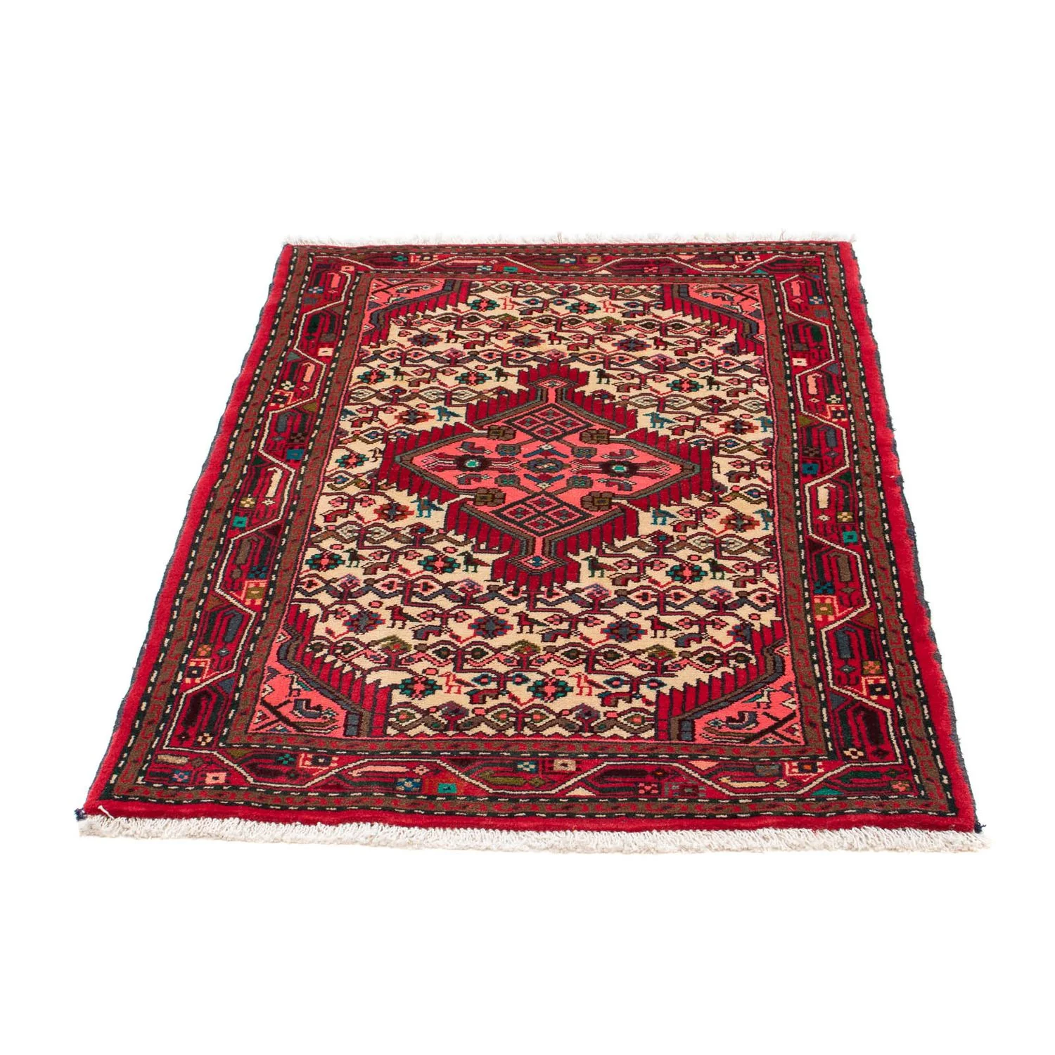 Perserteppich - Nomadic 115 x 80 cm - beige - Image 5
