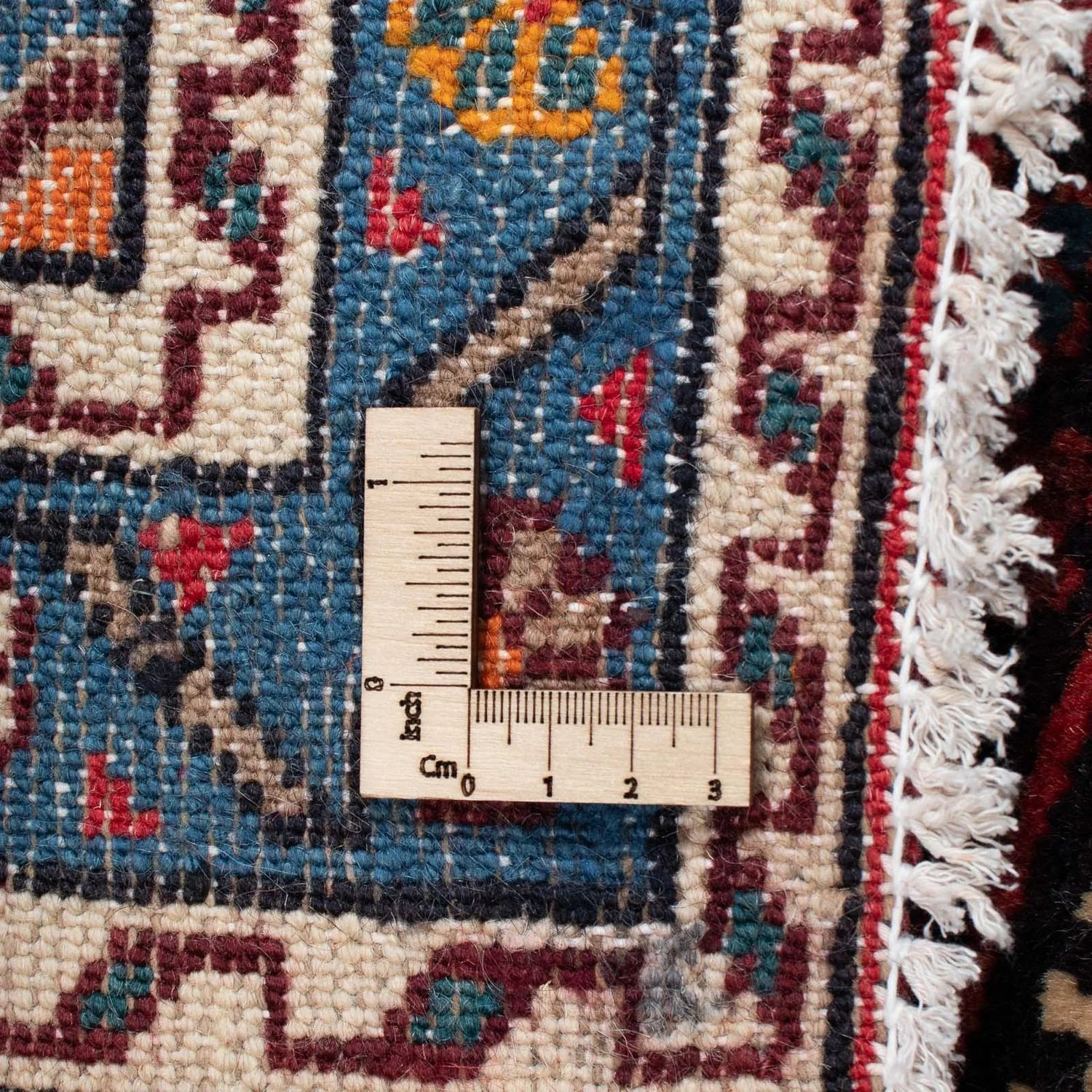 Perserteppich - Nomadic 118 x 83 cm - dunkelblau - Image 6