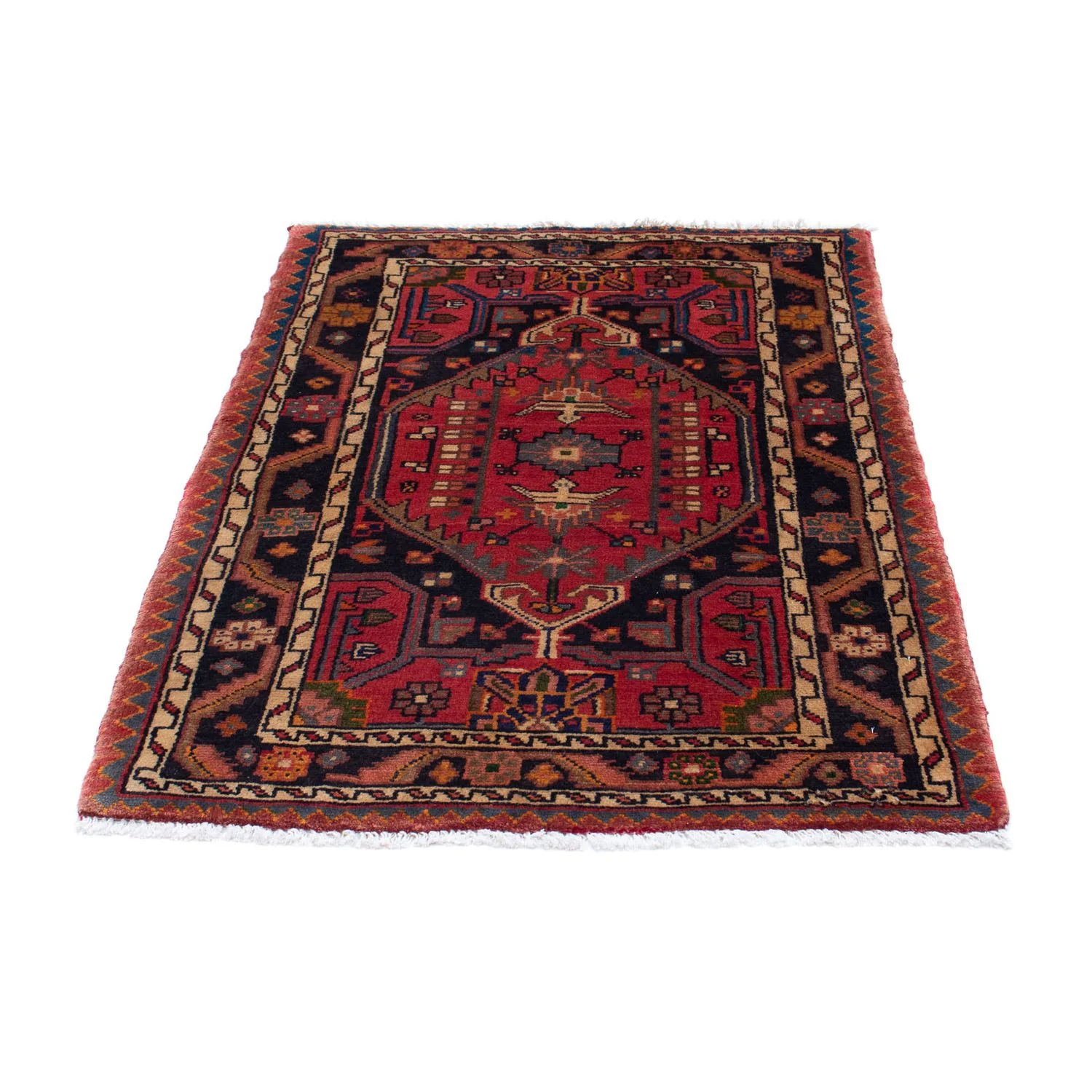 Perserteppich - Nomadic 120 x 85 cm - dunkelrot - Image 5
