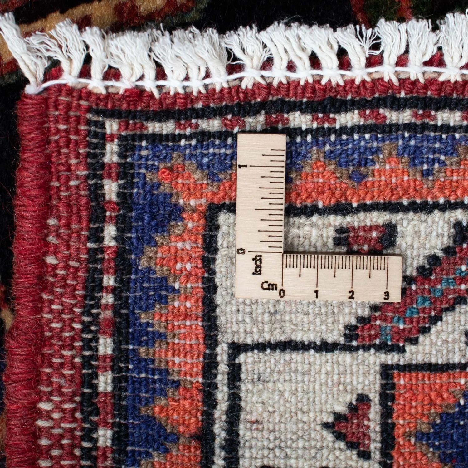 Perserteppich - Nomadic 120 x 86 cm - dunkelrot - Image 6