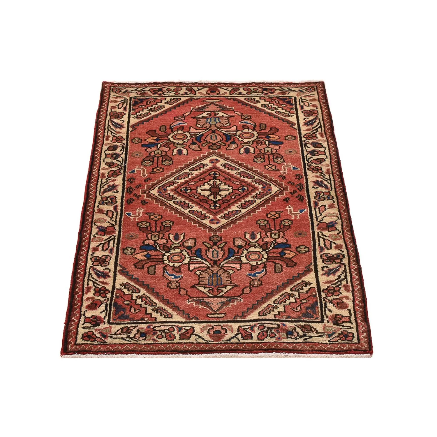 Perserteppich - Nomadic - 121 x 76 cm - hellrot - Image 5