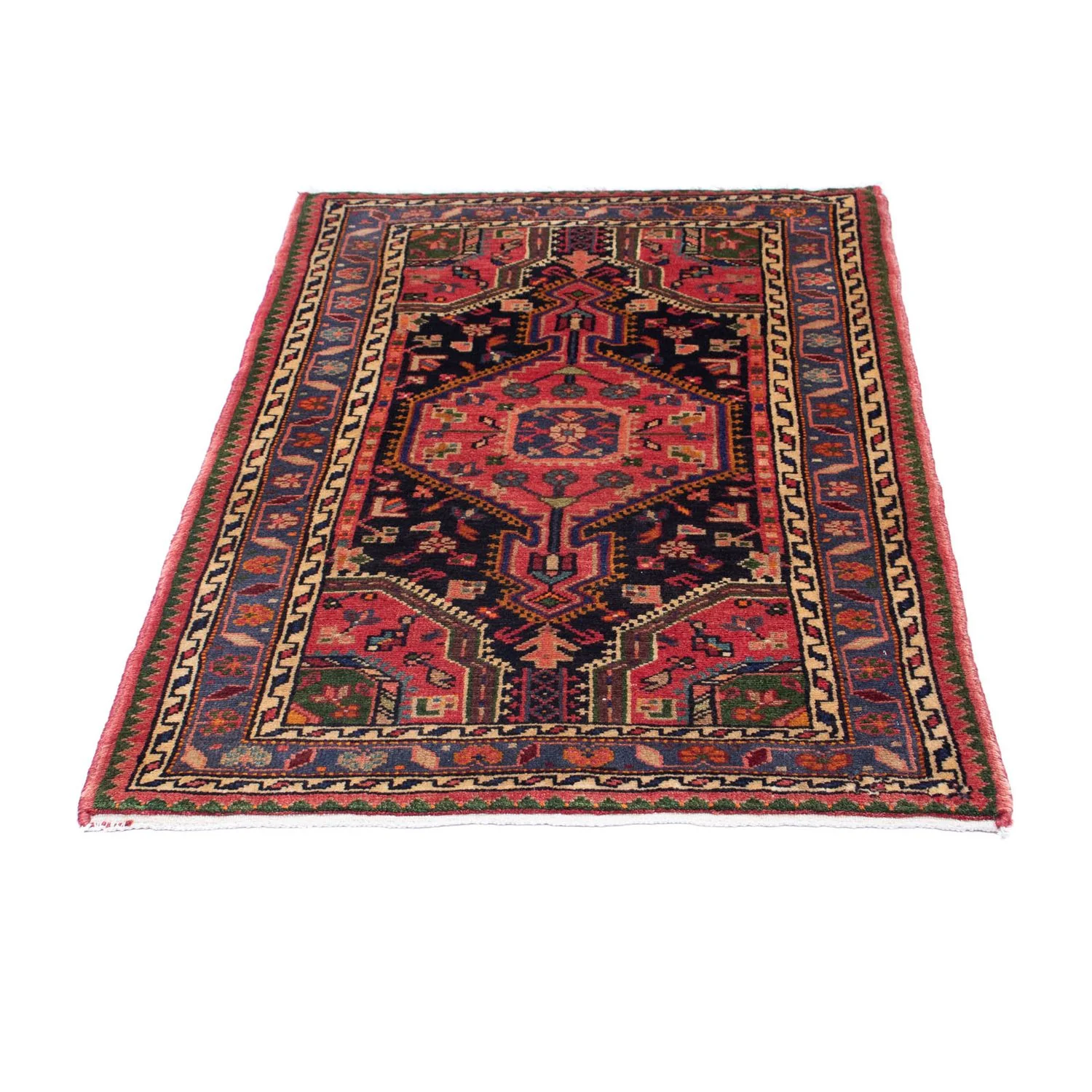 Perserteppich - Nomadic 122 x 82 cm - hellrot - Image 5