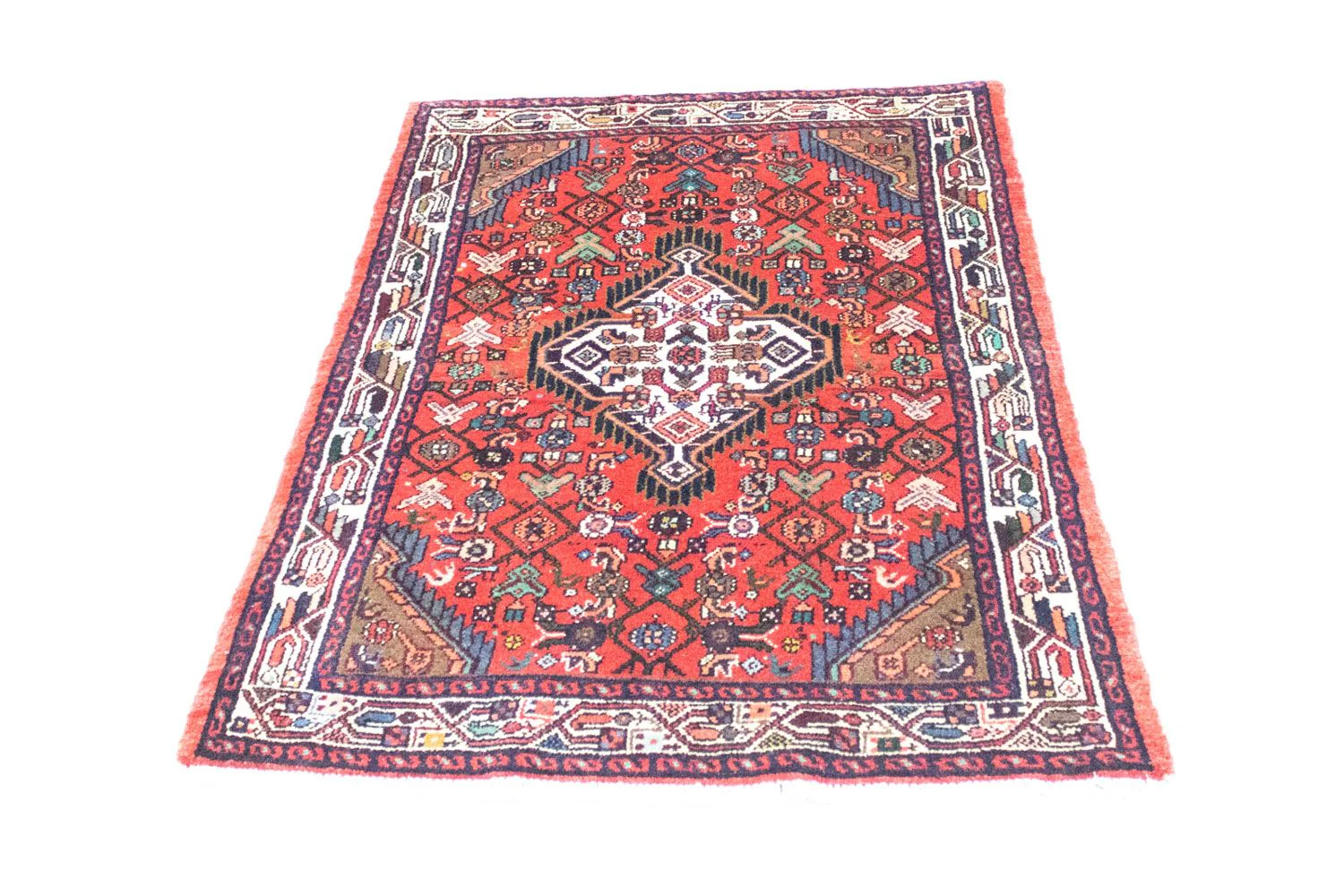 Perserteppich - Nomadic 122 x 85 cm - rot - Image 5