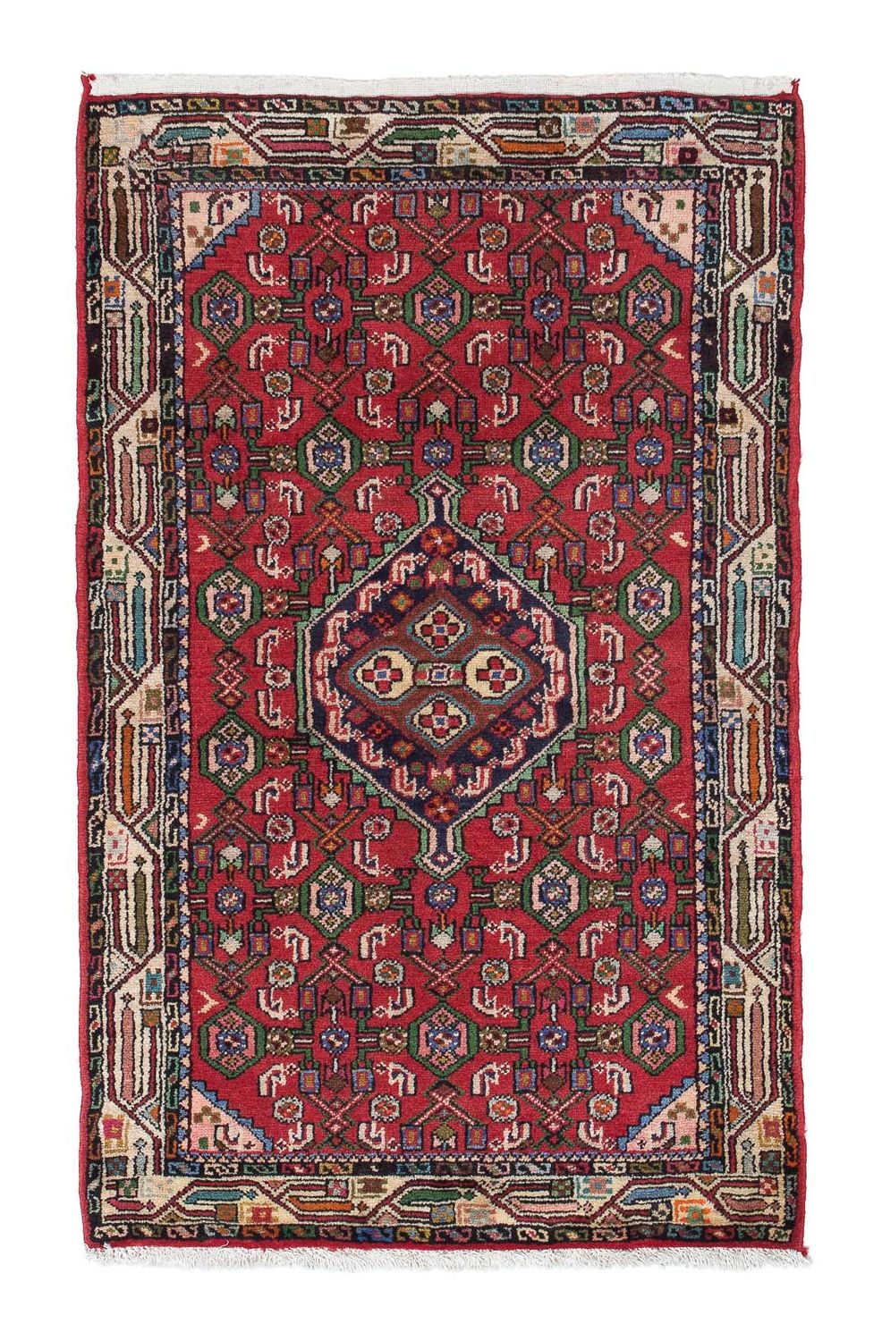 Perserteppich - Nomadic 124 x 78 cm - rot