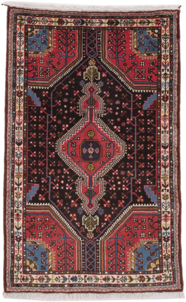 Perserteppich - Nomadic - 125 x 80 cm - rot