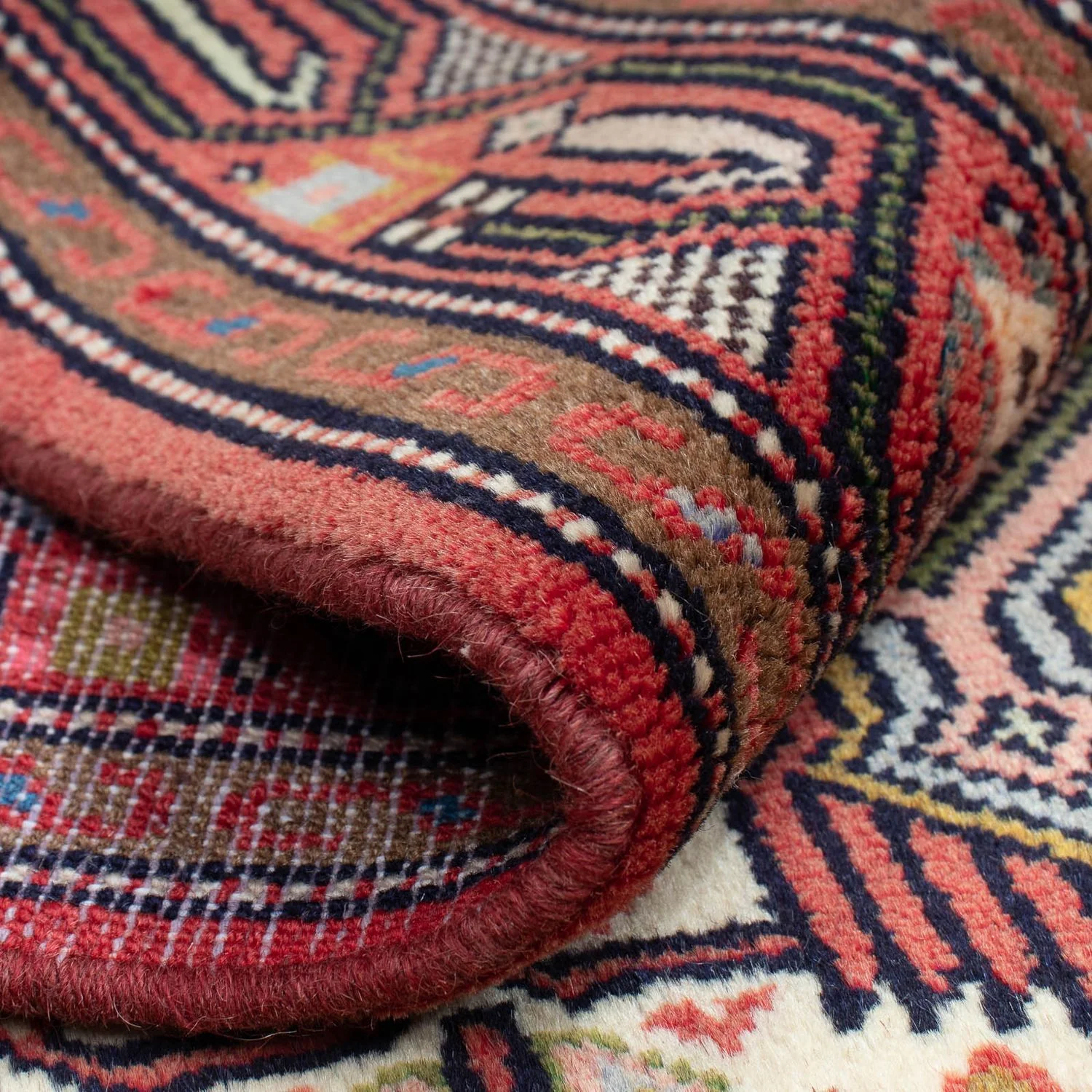 Perserteppich - Nomadic 125 x 80 cm - beige - Image 4