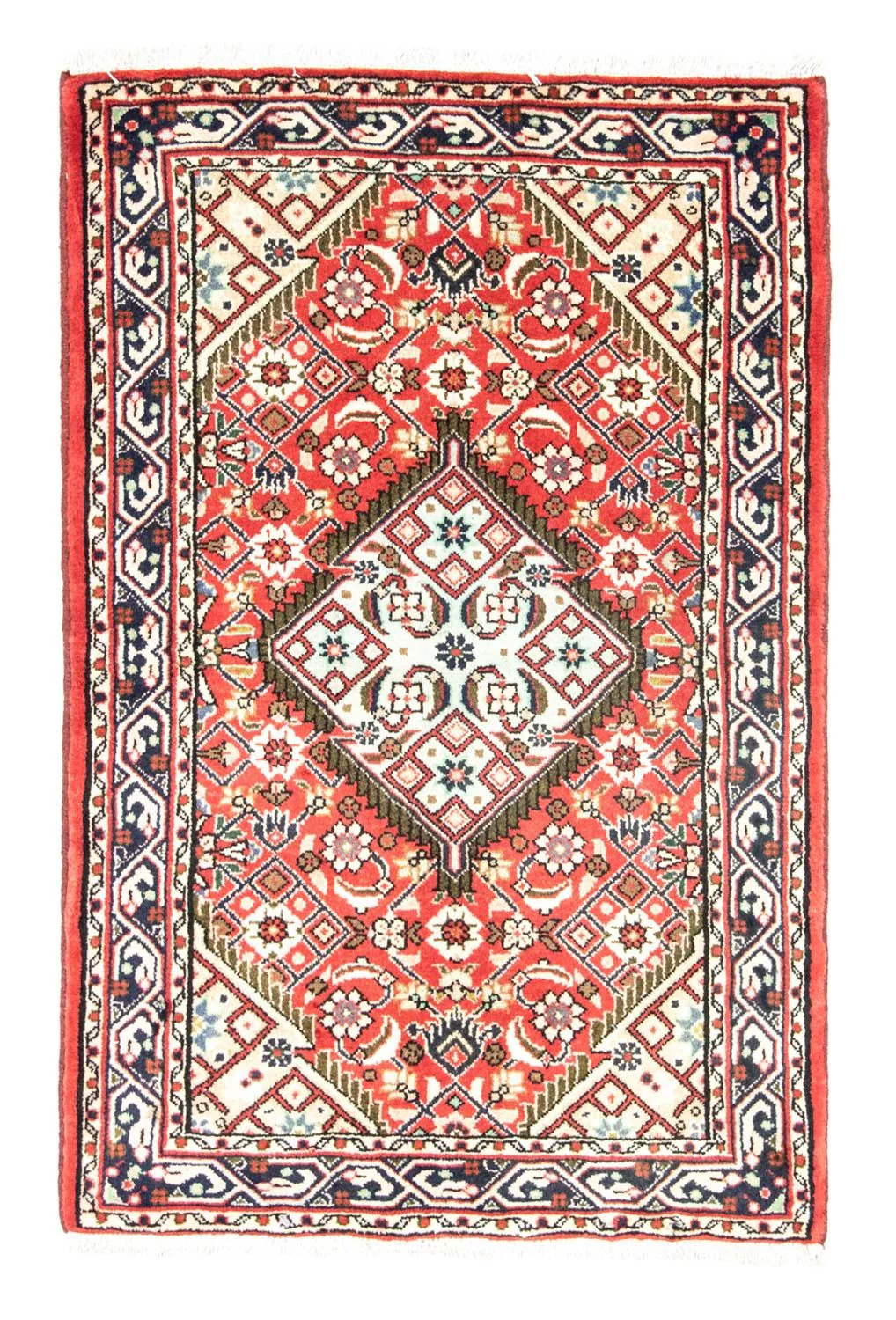 Perserteppich - Nomadic 125 x 87 cm - rot