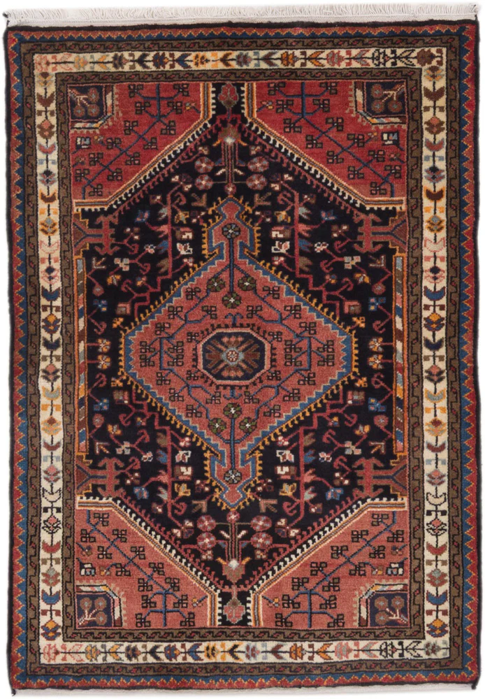 Perserteppich - Nomadic - 125 x 90 cm - rost